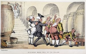 Le docteur dans un cellar ou un cave - i "" Doctor Syntax
