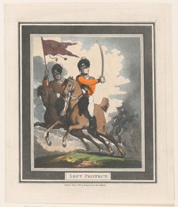 Vänsterskyddet, 1 september 1798., 1 september 1798. av Thomas Rowlandson