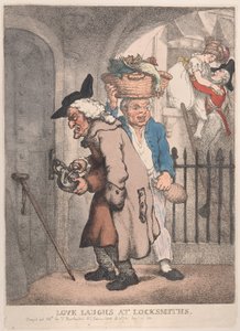 Love Laughs at Locksmiths, 20 augusti 1811, 20 augusti 1811. av Thomas Rowlandson