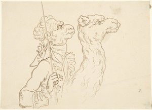 Människan och kamelen av Thomas Rowlandson