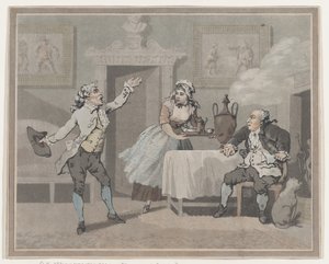 Manager & Spouter, 1 juli 1802., 1 juli 1802. av Thomas Rowlandson