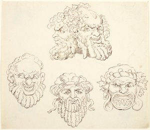Masker av Thomas Rowlandson