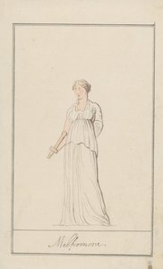 Melpomene av Thomas Rowlandson