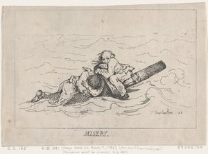 Misär, 1785., 1785. av Thomas Rowlandson
