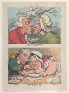 Mock Turtle, Puff Paste, 20 november 1810., 20 november 1810. av Thomas Rowlandson