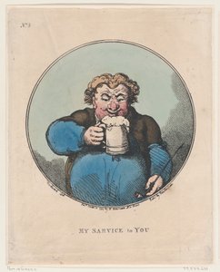 Min tjänst till dig, 20 oktober 1799, 20 oktober 1799. av Thomas Rowlandson