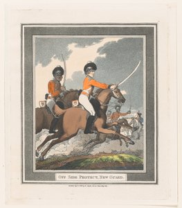Off Side Protect, New Guard, 1 september 1798., 1 september 1798. av Thomas Rowlandson