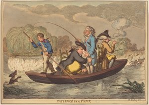 Tålamod vid en punt av Thomas Rowlandson