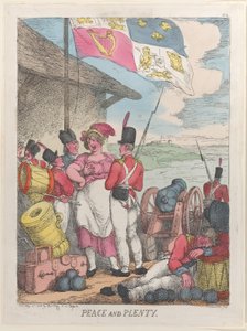 Peace and Plenty, 8 mars 1814., 8 mars 1814. av Thomas Rowlandson