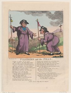 Pilgrims and the Peas, 1 maj 1807., 1 maj 1807. av Thomas Rowlandson