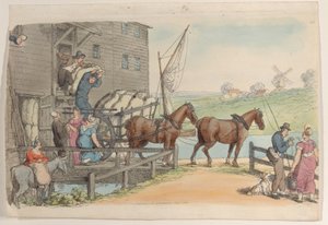 Tavla 23, från World in Miniature, 1816., 1816. av Thomas Rowlandson