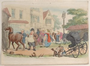 Tavla 27, från World in Miniature, 1816., 1816. av Thomas Rowlandson