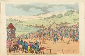 Förbereder för start av Thomas Rowlandson