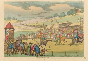 Förbereder för start av Thomas Rowlandson