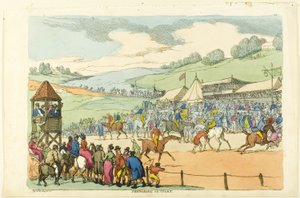 Förbereder för start av Thomas Rowlandson