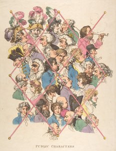 Offentliga karaktärer, 1 april 1801, 1 april 1801. av Thomas Rowlandson