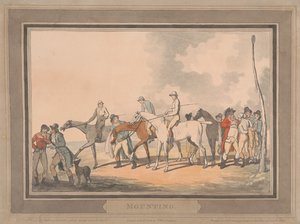 Tävling [set om sex]:  3.Montering av Thomas Rowlandson
