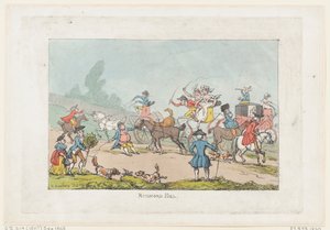 Richmond Hill, 1811, 1811. av Thomas Rowlandson