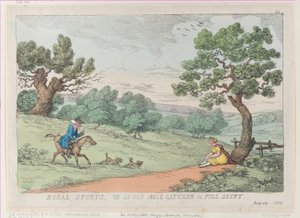 Landsbygdssport, eller en gammal mullvadsfångare i full doft, [1811], reprint., [1811], reprint. av Thomas Rowlandson