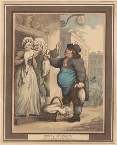 Set om åtta (2): Cries of London av Thomas Rowlandson