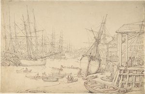 Varvet i Greenwich av Thomas Rowlandson