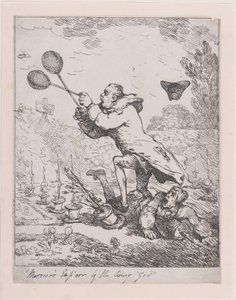 Sir Joseph Banks och kejsaren av Marocko, 1788., 1788. av Thomas Rowlandson