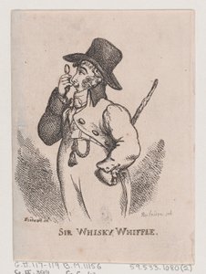 Sir Whiskey Whiffle, april 1808., april 1808. av Thomas Rowlandson