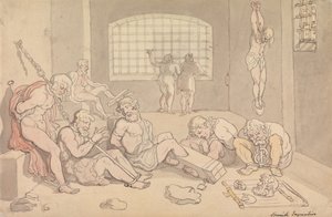 Den spanska inkvisitionen av Thomas Rowlandson