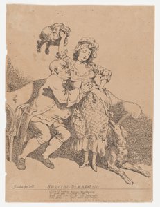 Special plädering, [mars 1780], [mars 1780]. av Thomas Rowlandson