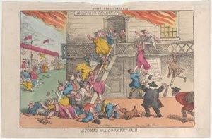 Sports of a Country Fair, 5 oktober 1810, 5 oktober 1810. av Thomas Rowlandson