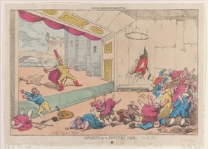 Sports of a Country Fair, Part the Third, 5 oktober 1810., 5 oktober 1810. av Thomas Rowlandson