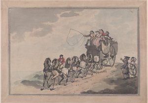 Scencoach och sex, 1786-93., 1786-93. av Thomas Rowlandson