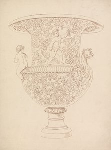 Studie av en vas av Thomas Rowlandson