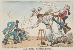 Lämpliga begränsningar av Thomas Rowlandson