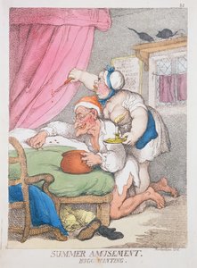 Sommarnöjen. Buggjakt av Thomas Rowlandson