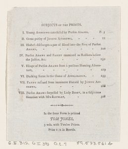 Innehållsförteckning: The Adventures of Joseph Andrews och hans vän Mr. Abraham Adams, 1792., 1792 av Thomas Rowlandson