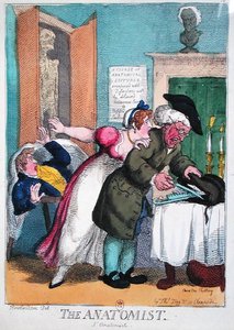 The Anatomist, utgiven av Thomas Tegg av Thomas Rowlandson