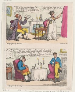 Konsten att genialiskt plåga, 1808., 1808. av Thomas Rowlandson