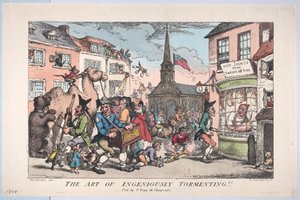 Konsten att genialiskt plåga, 8 februari 1808., 8 februari 1808. av Thomas Rowlandson
