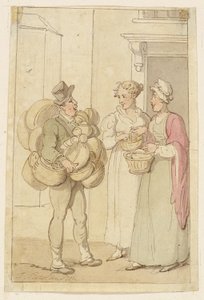 Korgförsäljaren av Thomas Rowlandson