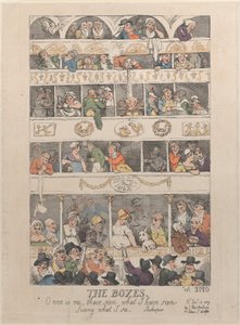 Boxarna, 12 december 1809, 12 december 1809. av Thomas Rowlandson