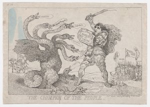 Folkets mästare, 11 mars 1784., 11 mars 1784. av Thomas Rowlandson