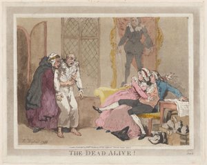 The Dead Alive!, juli 1795, juli 1795. av Thomas Rowlandson