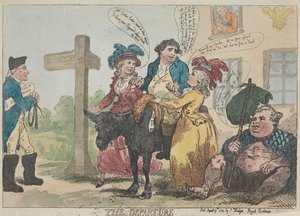 Avresan av Thomas Rowlandson