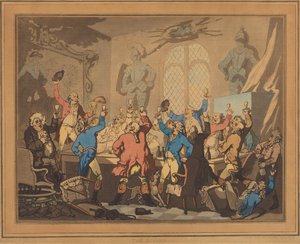 Middagen av Thomas Rowlandson
