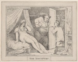 Upptäckten, januari 1809, januari 1809. av Thomas Rowlandson
