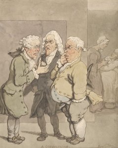 Läkarbesöket av Thomas Rowlandson
