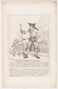 The Drum Major of Sedition, 29 mars 1784, 29 mars 1784. av Thomas Rowlandson