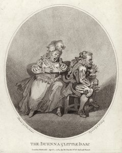 Duenna och Little Isaac av Thomas Rowlandson