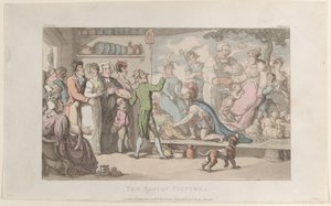 Familjebilden, från The Vicar of Wakefield, 1 maj 1817., 1 maj 1817. av Thomas Rowlandson